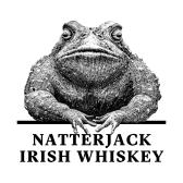 Natterjack Irish Whiskey logo